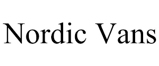 NORDIC VANS