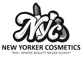 NYC NEW YORKER COSMETICS "NYC, WHERE BEAUTY NEVER SLEEPS"