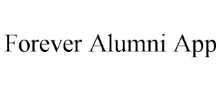 FOREVER ALUMNI APP