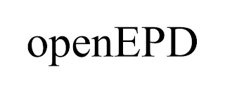 OPENEPD