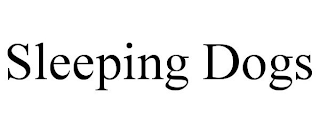 SLEEPING DOGS