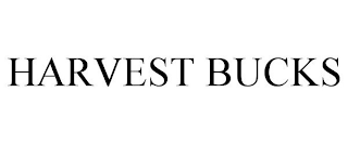 HARVEST BUCKS