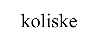 KOLISKE