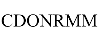 CDONRMM