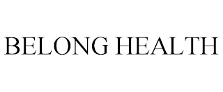 BELONG HEALTH