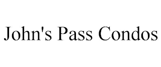 JOHN'S PASS CONDOS