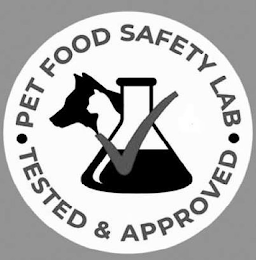 PET FOOD SAFETY LAB TESTED & APPROVED