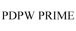 PDPW PRIME