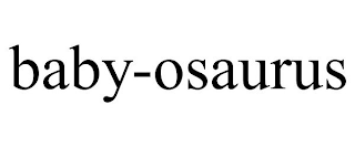 BABY-OSAURUS