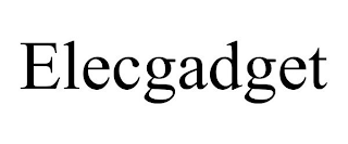 ELECGADGET