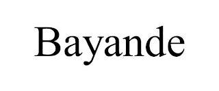 BAYANDE