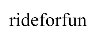 RIDEFORFUN