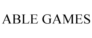 ABLE GAMES