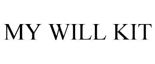 MY WILL KIT