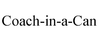 COACH-IN-A-CAN