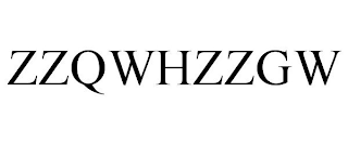 ZZQWHZZGW