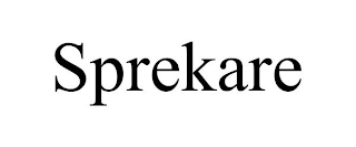 SPREKARE