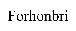 FORHONBRI