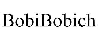 BOBIBOBICH