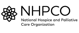 NHPCO NATIONAL HOSPICE AND PALLIATIVE CARE ORGANIZATION