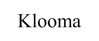 KLOOMA