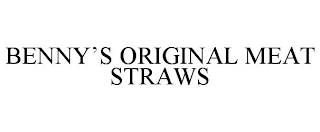 BENNY'S ORIGINAL MEAT STRAWS