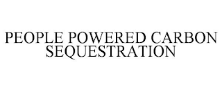 PEOPLE POWERED CARBON SEQUESTRATION