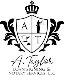 A. TAYLOR LOAN SIGNING & NOTARY SERVICES, LLC A T