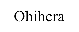 OHIHCRA