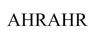 AHRAHR