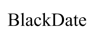 BLACKDATE