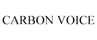 CARBON VOICE