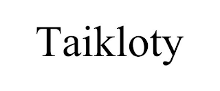 TAIKLOTY