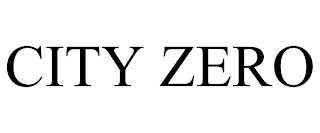 CITY ZERO