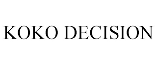 KOKO DECISION