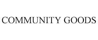 COMMUNITY GOODS