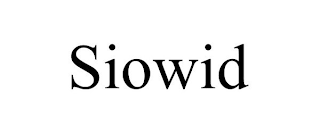 SIOWID