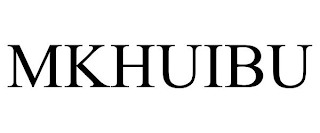 MKHUIBU