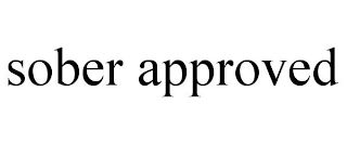 SOBER APPROVED