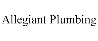 ALLEGIANT PLUMBING