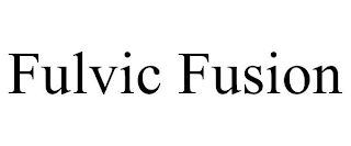 FULVIC FUSION