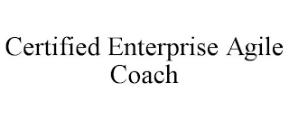 CERTIFIED ENTERPRISE AGILE COACH