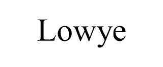 LOWYE