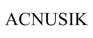 ACNUSIK