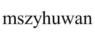 MSZYHUWAN