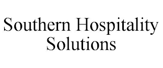 SOUTHERN HOSPITALITY SOLUTIONS