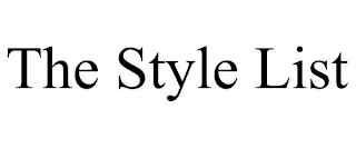 THE STYLE LIST