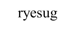 RYESUG