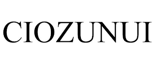 CIOZUNUI