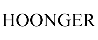 HOONGER